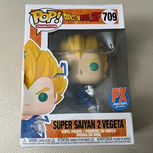 Funko Pop! Animation Dragonball Z #709 Super Saiyan 2 Vegeta PX Exclusive